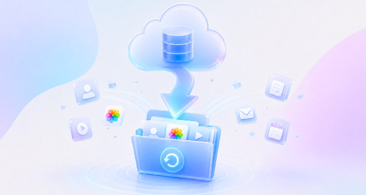 Recover iPhone data from backup