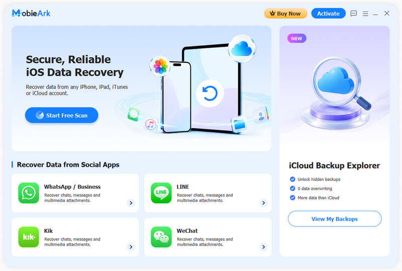 Mobieark Interface