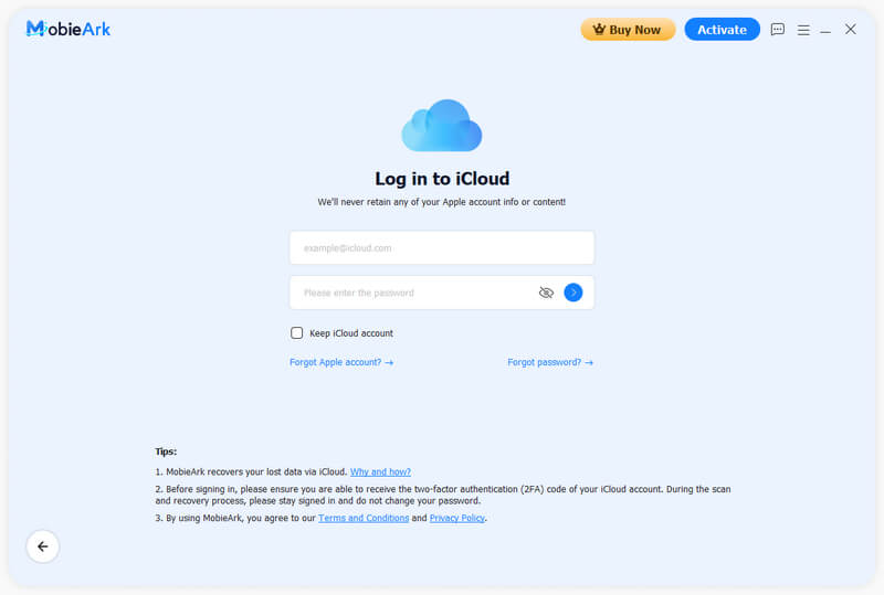 Sign In Apple Account
